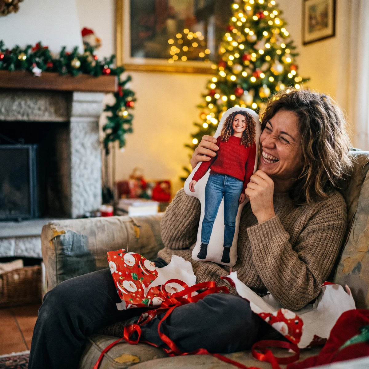 Sosia regalo di Natale per la migliore amica