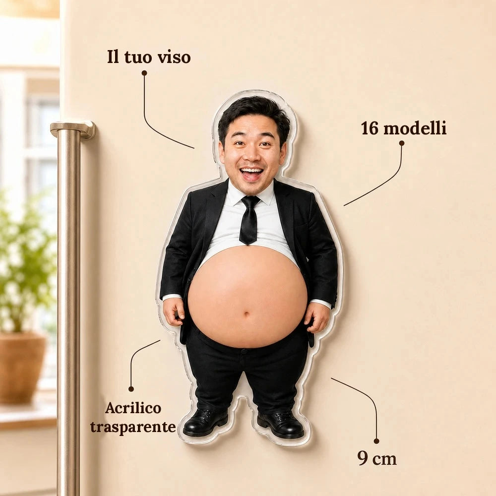 Il tuo viso sul pancione