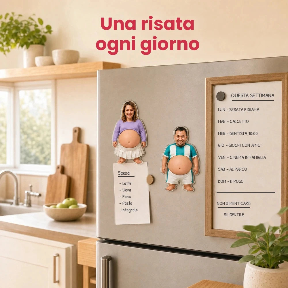 Calamite sul frigo