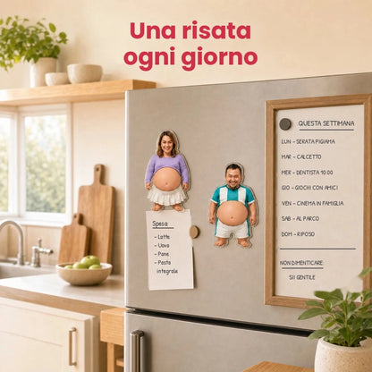 Calamite sul frigo