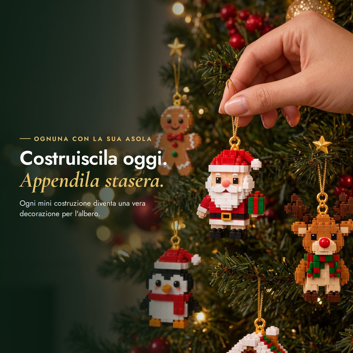 Costruiscila oggi, appendila stasera