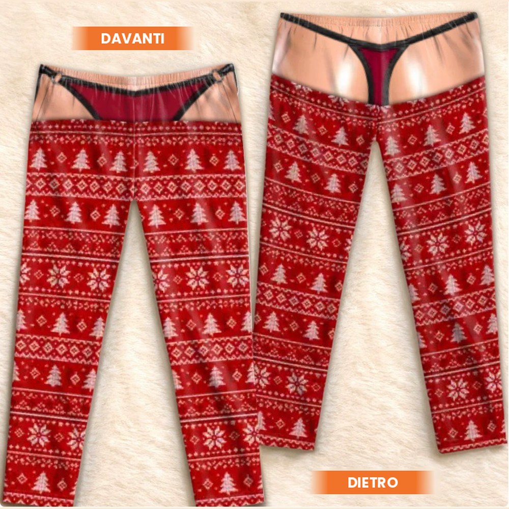 Maglione Rosso · Perizoma Bordeaux