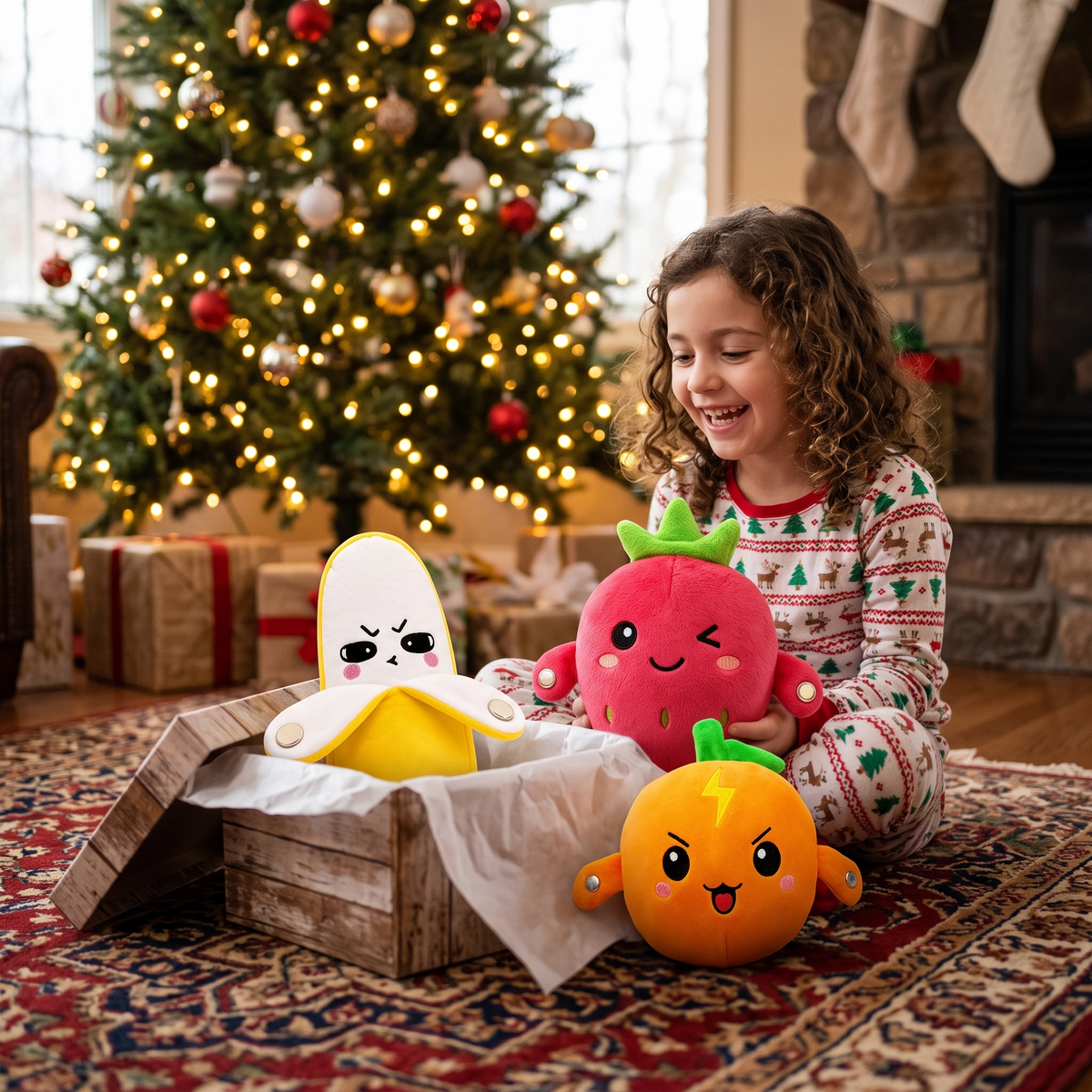 Cantafrutti sotto l'albero di Natale