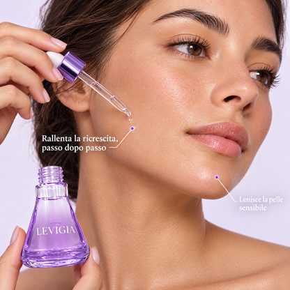 Applicazione Levigia sul viso