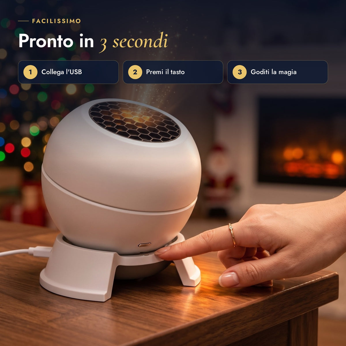Pronto in 3 secondi