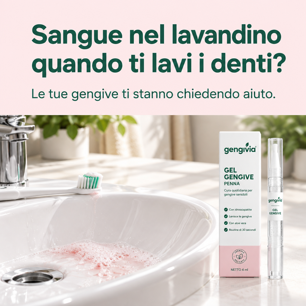 Sangue nel lavandino