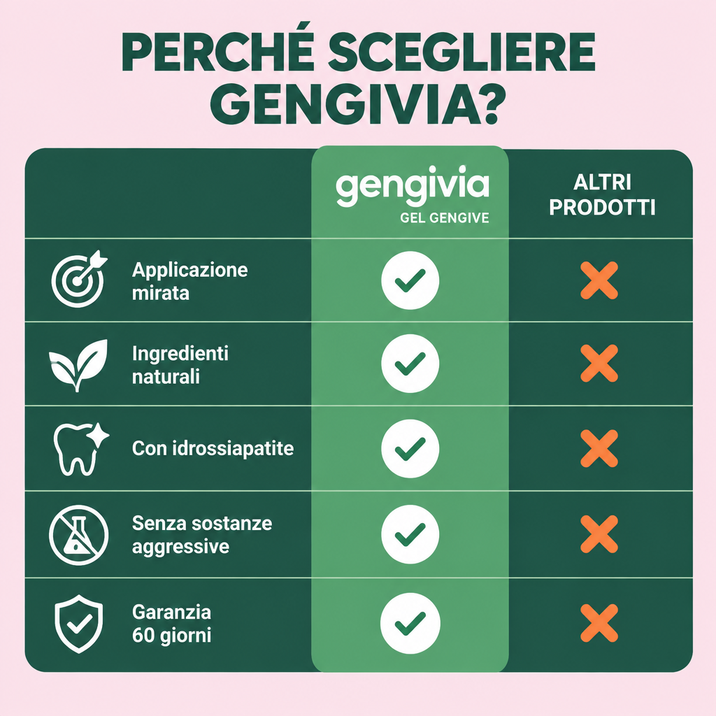 Gengivia vs altri prodotti