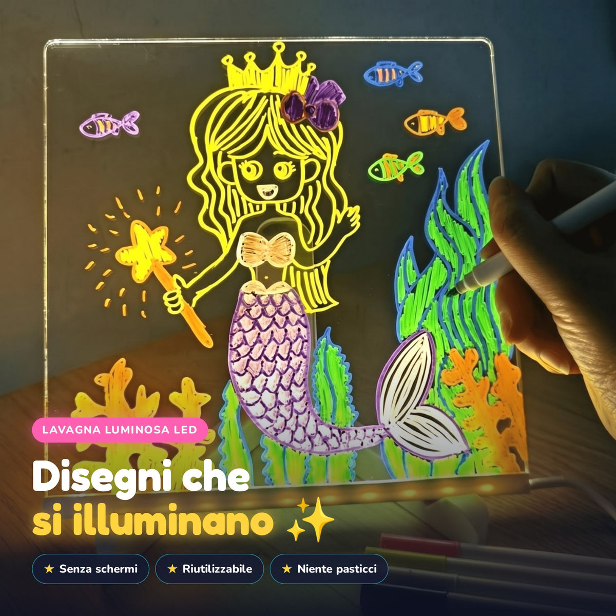 LuceArte lavagna luminosa