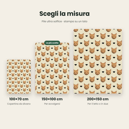 Le 3 misure: 100×70, 150×100 e 200×150 cm
