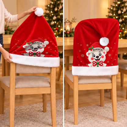 Natalino coprisedia di Natale personalizzati