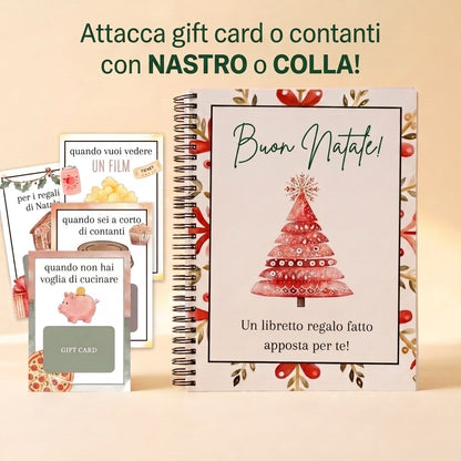 Attacca gift card o contanti