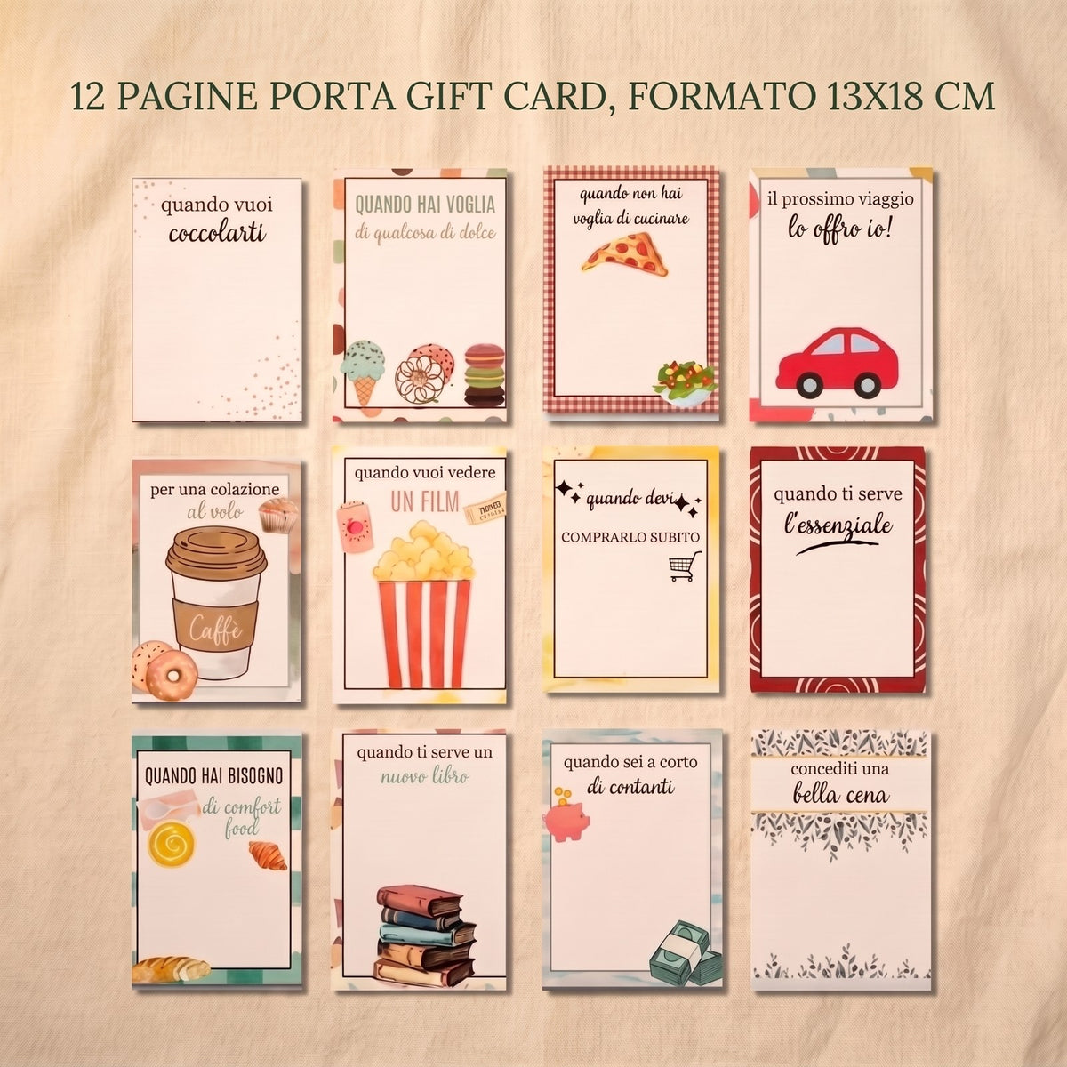 Le 12 pagine del libretto di Natale
