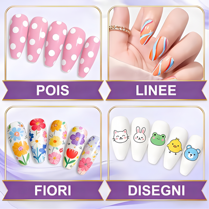 Smaltina™ – pois, linee, fiori, disegni