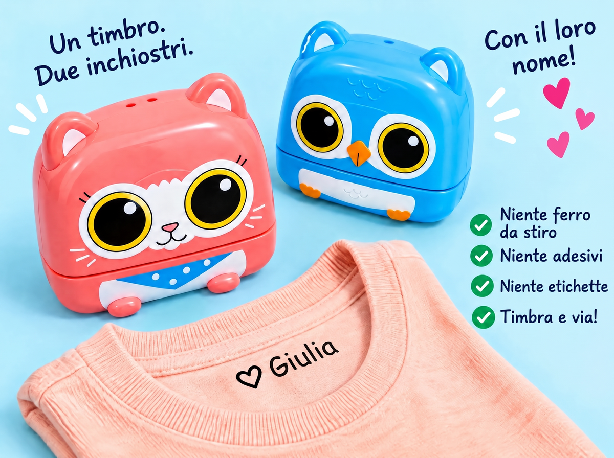 Timbrino timbro personalizzato con nome
