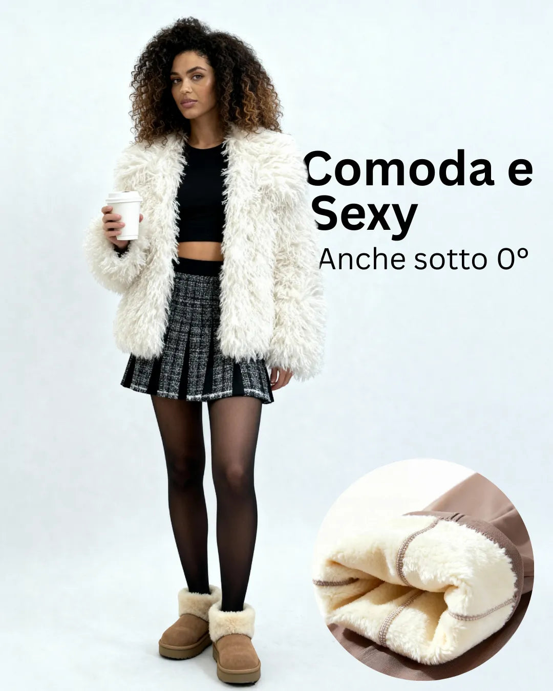 Comodi e sexy anche sotto zero