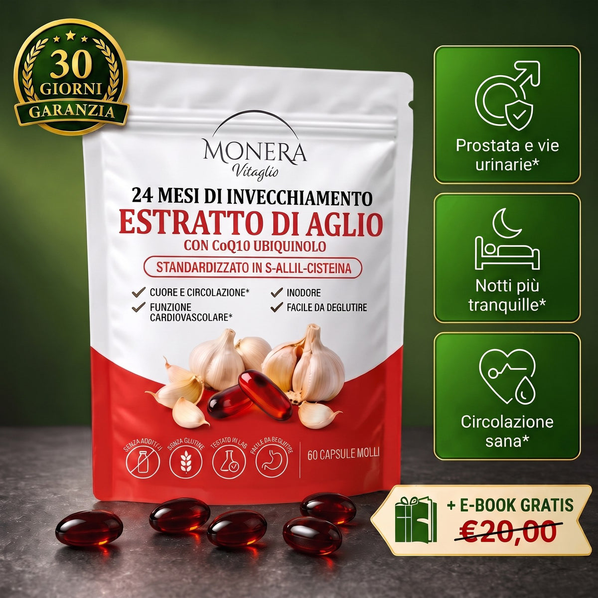 Vitaglio per la prostata e le vie urinarie dopo i 50