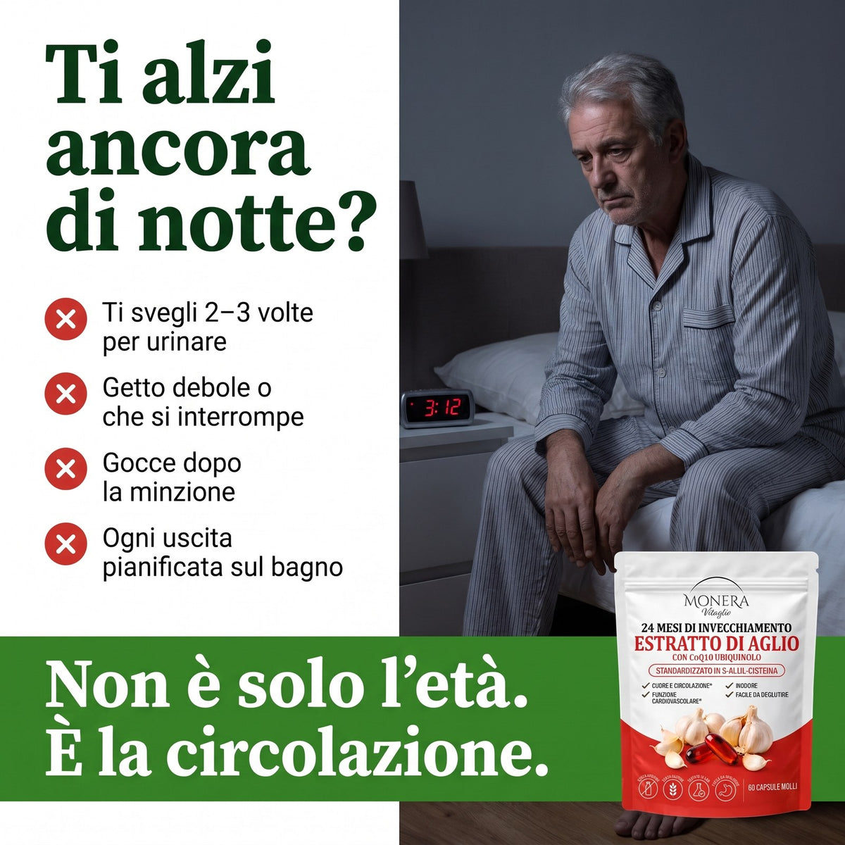 Ti alzi ancora di notte? I segnali della prostata dopo i 50